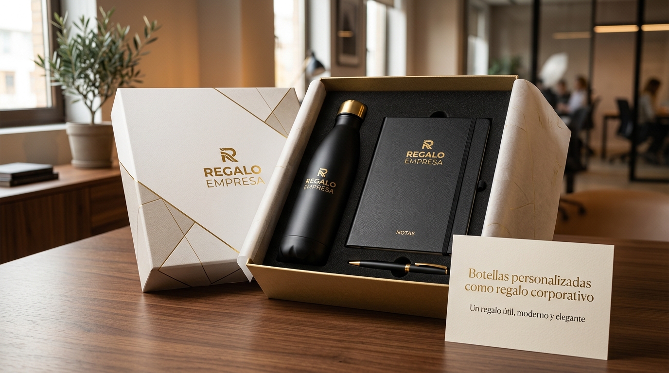 Un regalo útil, moderno y elegante para clientes, empleados, proveedores y acciones comerciales con imagen profesional.